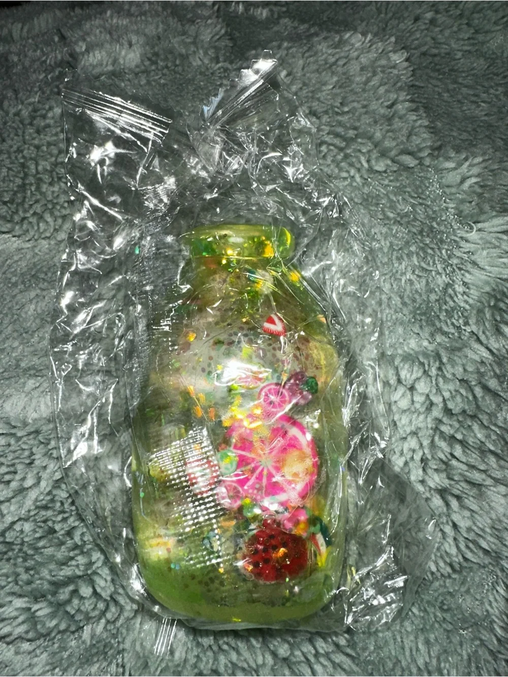 Kids Learning Sugar Squishy Bottle Toy - Green